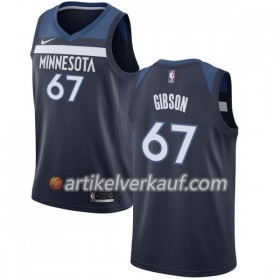 NBA Minnesota Timberwolves Trikot Taj Gibson 67 Nike 2017-18 marineblau Swingman - Herren